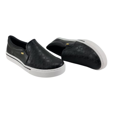 tênis feminino casual via marte PRETO