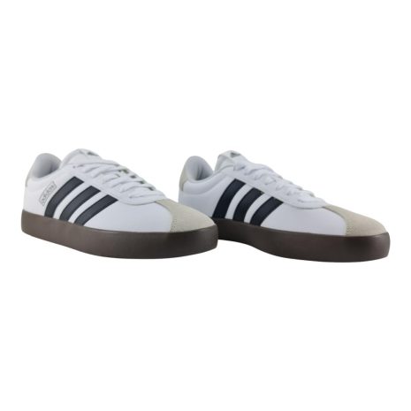 tênis casual masculino adidas WHITE-BLACK