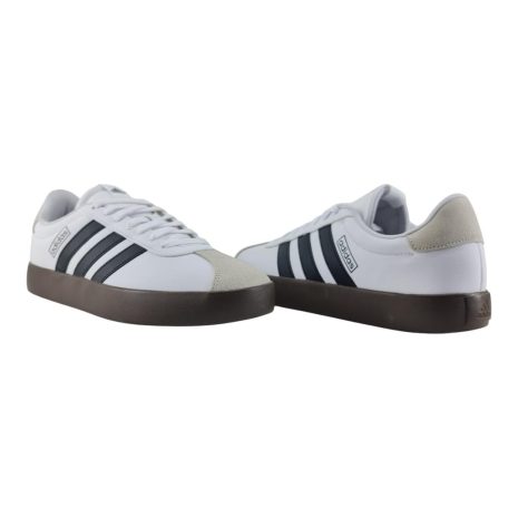 tênis casual masculino adidas WHITE-BLACK