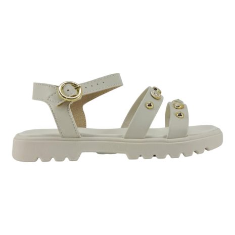 sandália infantil menina molekinha BRANCO OFF