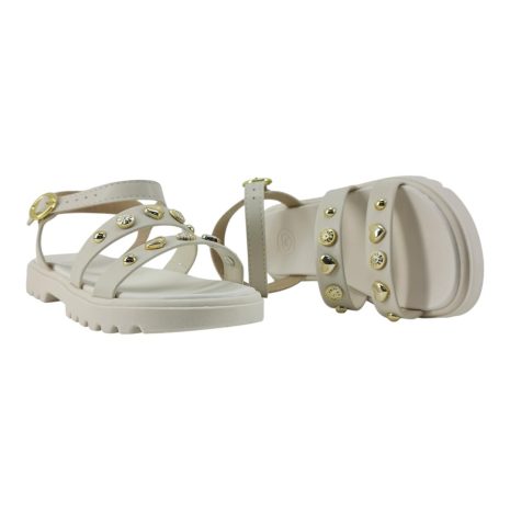 sandália infantil menina molekinha BRANCO OFF