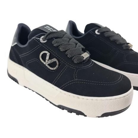tênis feminino casual via marte PRETO