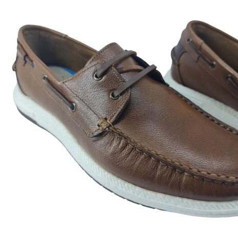 sapato masculino democrata CONHAQUE