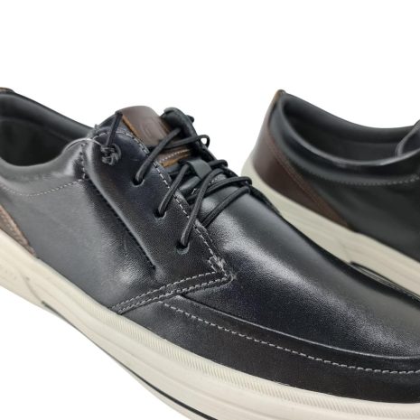 sapatênis masculino democrata PRETO