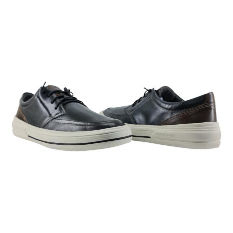 sapatênis masculino democrata PRETO