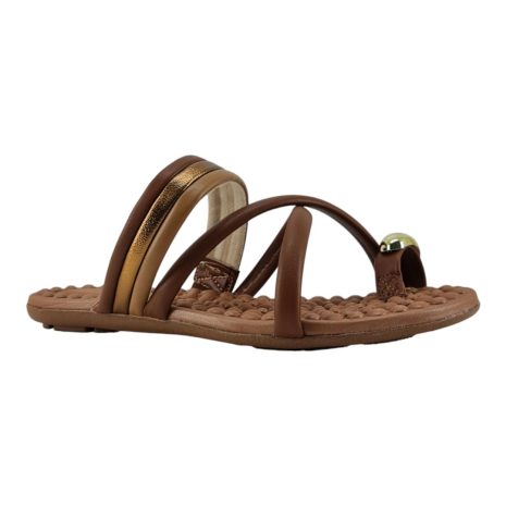 rasteira feminina modare AVELA-BRONZE