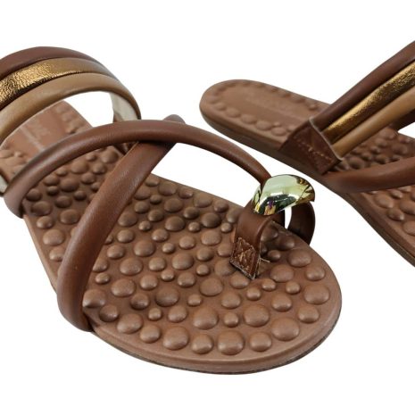 rasteira feminina modare AVELA-BRONZE