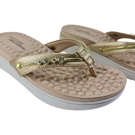 tamanco feminino modare DOURADO