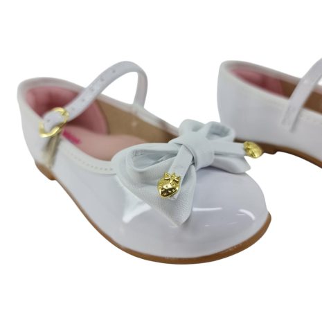 sapatilha infantil menina molekinha BRANCO