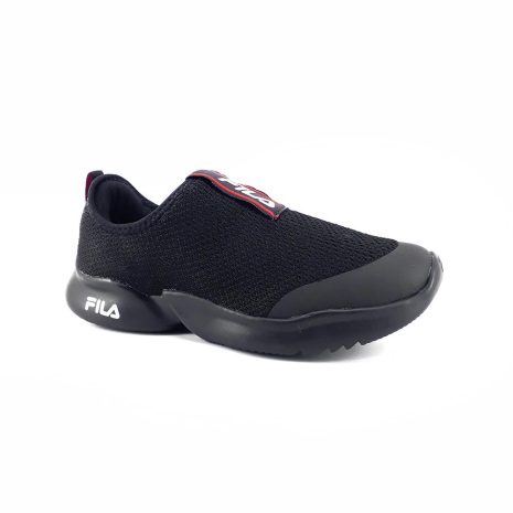 tênis infantil menino fila PRETO-BRANCO