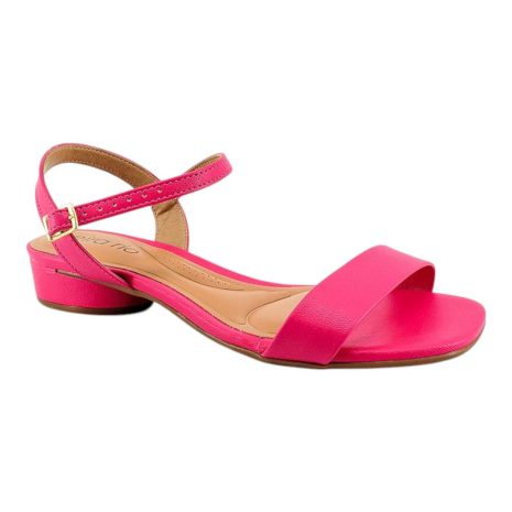 sandália feminina salto beira rio PINK