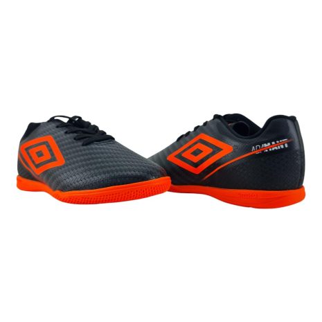 tênis indoor infantil menino umbro PRETO-PRATA