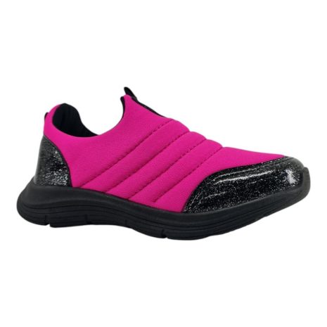 tênis infantil menina pipos PINK-PRETO