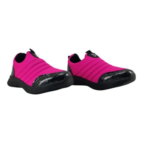 tênis infantil menina pipos PINK-PRETO