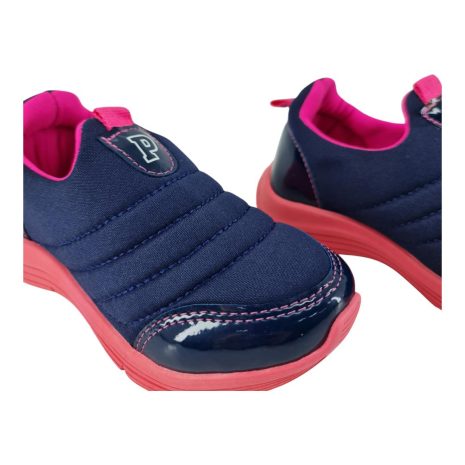 tênis infantil menina pipos MARINHO-PINK