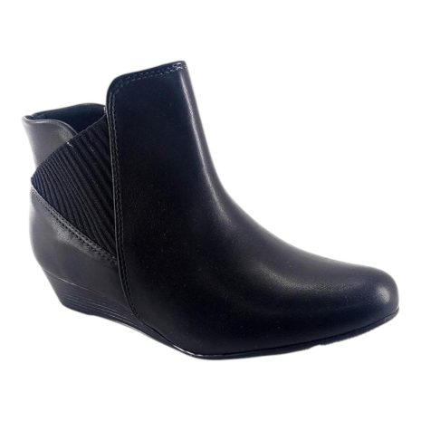 bota feminina cano curto modare PRETO