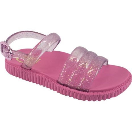 sandália infantil menina grendene barbie ROSA-GLITER MULTIC