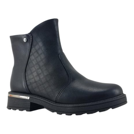 bota feminina cano curto piccadilly PRETO