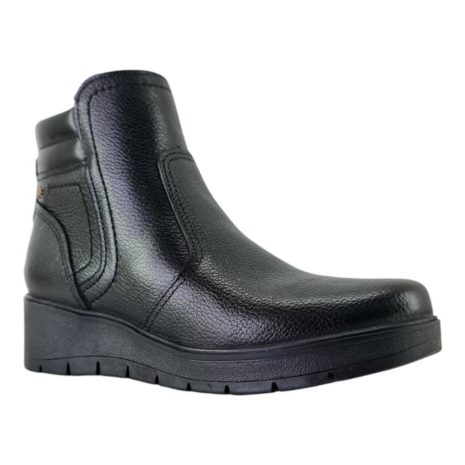 bota feminina cano curto pegada PRETO