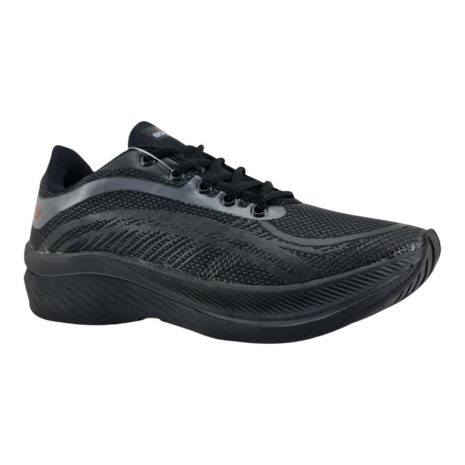 tênis esportivo masculino box 200 PRETO-VERMELHO
