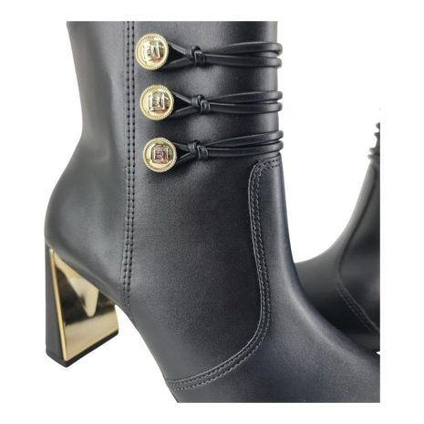 bota feminina cano curto ramarim PRETO