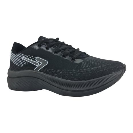 tênis esportivo masculino box 200 PRETO-BRANCO