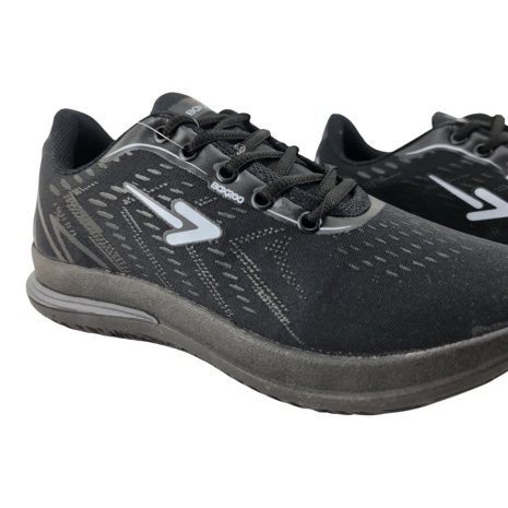 tênis jogging masculino box PRETO-BRANCO