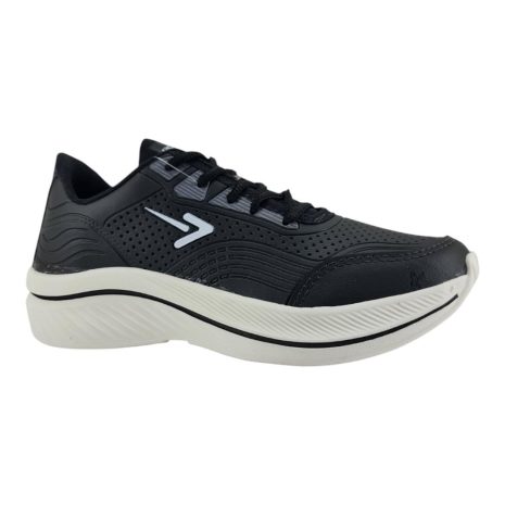 tênis jogging masculino box 200 PRETO-BRANCO