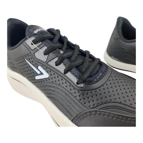 tênis jogging masculino box 200 PRETO-BRANCO