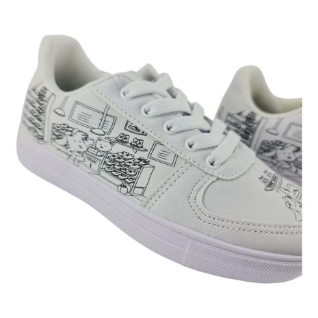 tênis infantil menino slink com brinde BRANCO