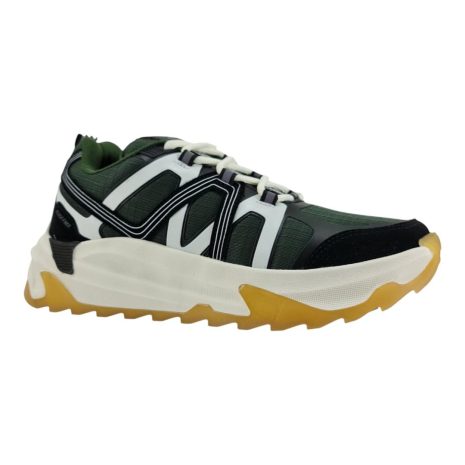 tênis casual masculino black free VERDE-PRETO