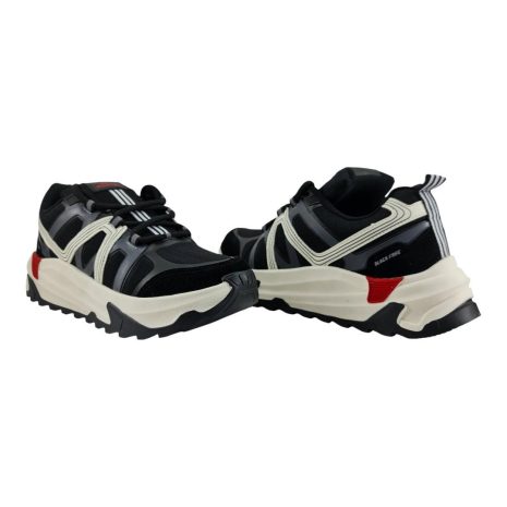 tênis casual masculino black free PRETO-OFF WHITE