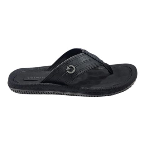 chinelo masculino cartago CINZA-PRETO