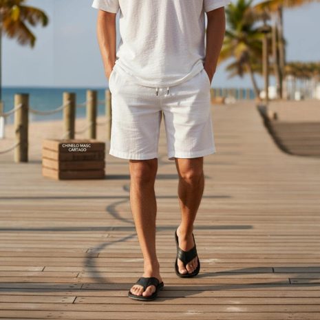 chinelo masculino cartago CINZA-PRETO