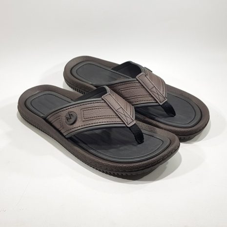 chinelo masculino cartago PRETO-MARROM