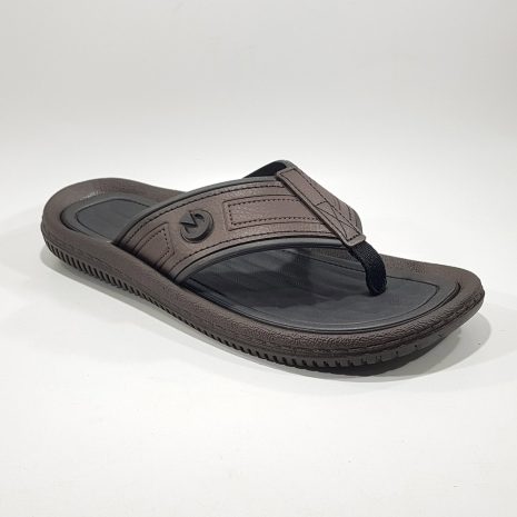 chinelo masculino cartago PRETO-MARROM