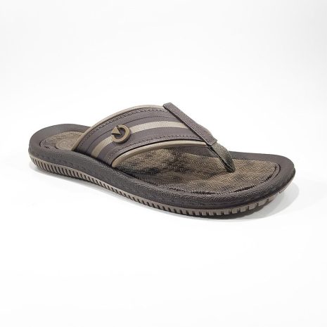 chinelo masculino cartago MARROM-MARROM CLARO