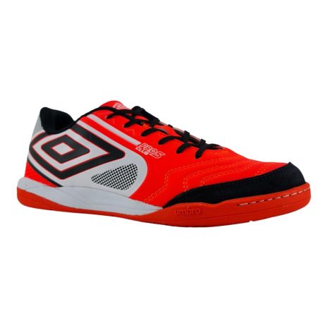 tênis futsal masculino umbro pro 5 CORAL-BRANCO