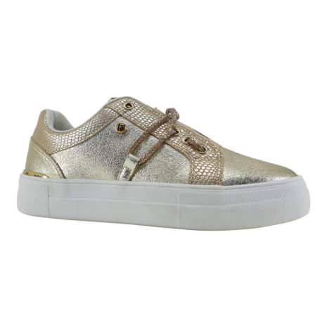tênis feminino casual bebecê DOURADO