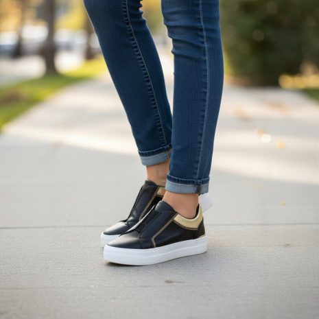 tênis feminino casual bebecê PRETO