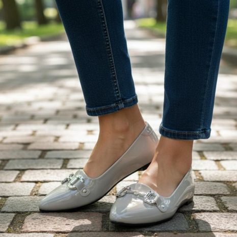 sapatilha feminina moleca CINZA