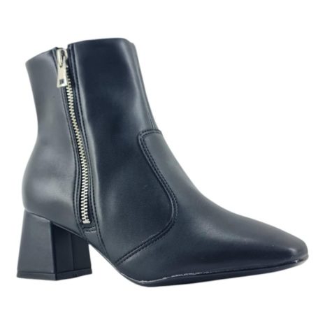 bota feminina cano curto vizzano PRETO