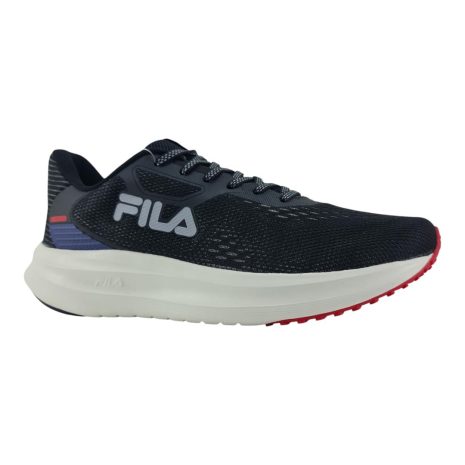 tênis esportivo masculino fila BLACK-RACING RED