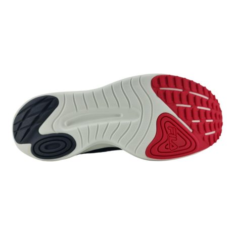 tênis esportivo masculino fila BLACK-RACING RED