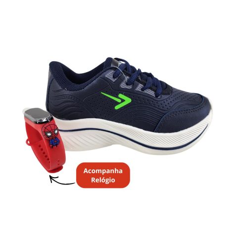 tênis infantil menino box 200 OFF-MARINHO