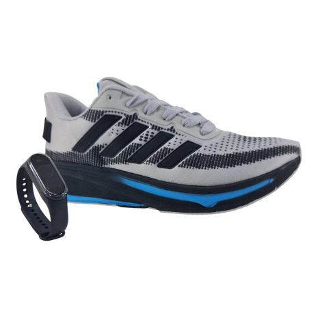 tênis jogging masculino host CINZA-PRETO