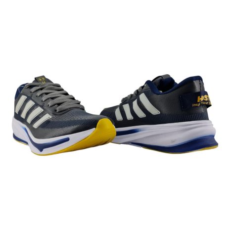 tênis jogging masculino host GRAFITE-MARINHO