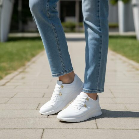 tênis casual feminino beira rio BRANCO