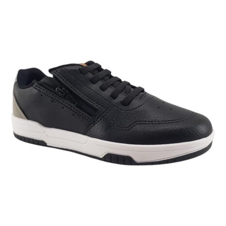 sapatênis infantil menino molekinho PRETO-CINZA