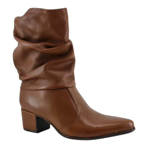 bota feminina cano curto pegada